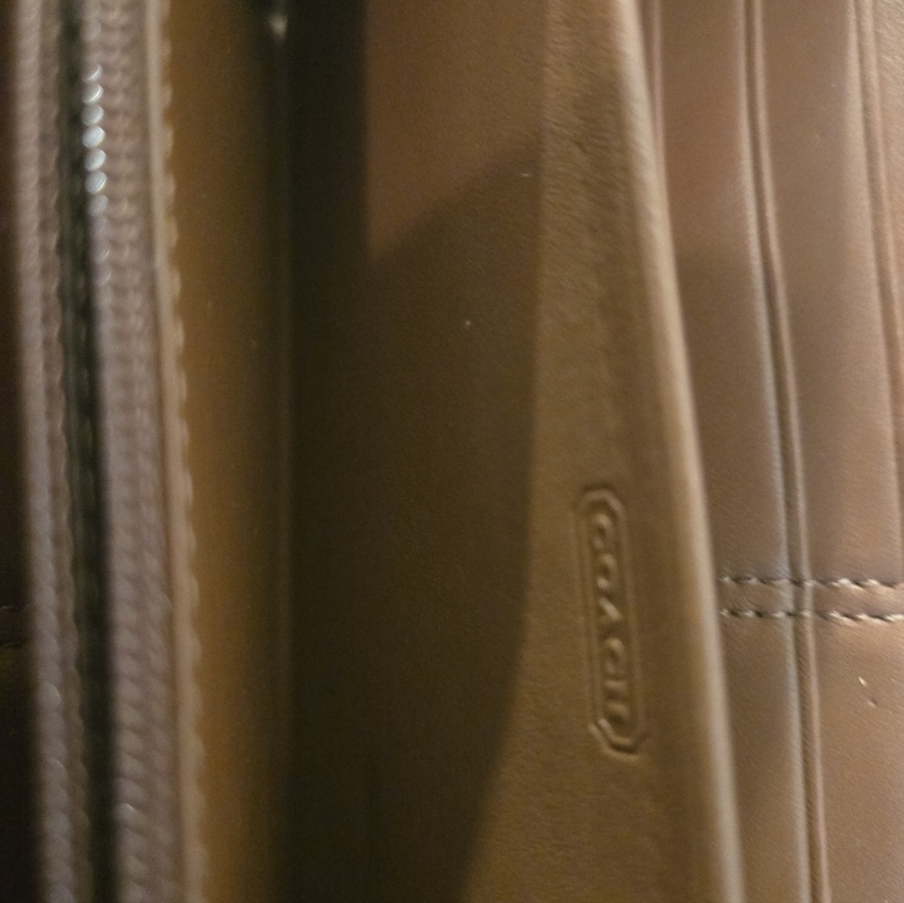 Vintage Coach Hampton Patchwork Wallet - image 6